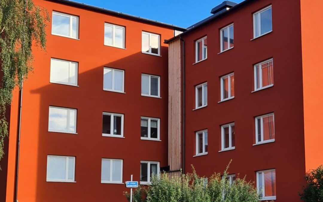 Fasadrenovering Berghem